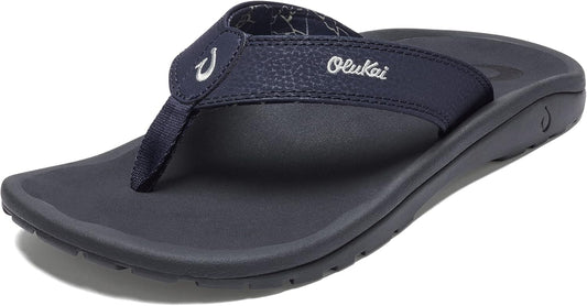 Ohana Men'S Beach Sandals, Water Resistant Flip Flops, Arch Support & Comfort Fit, Lightweight & Durable, Enhanced Grip & Traction,