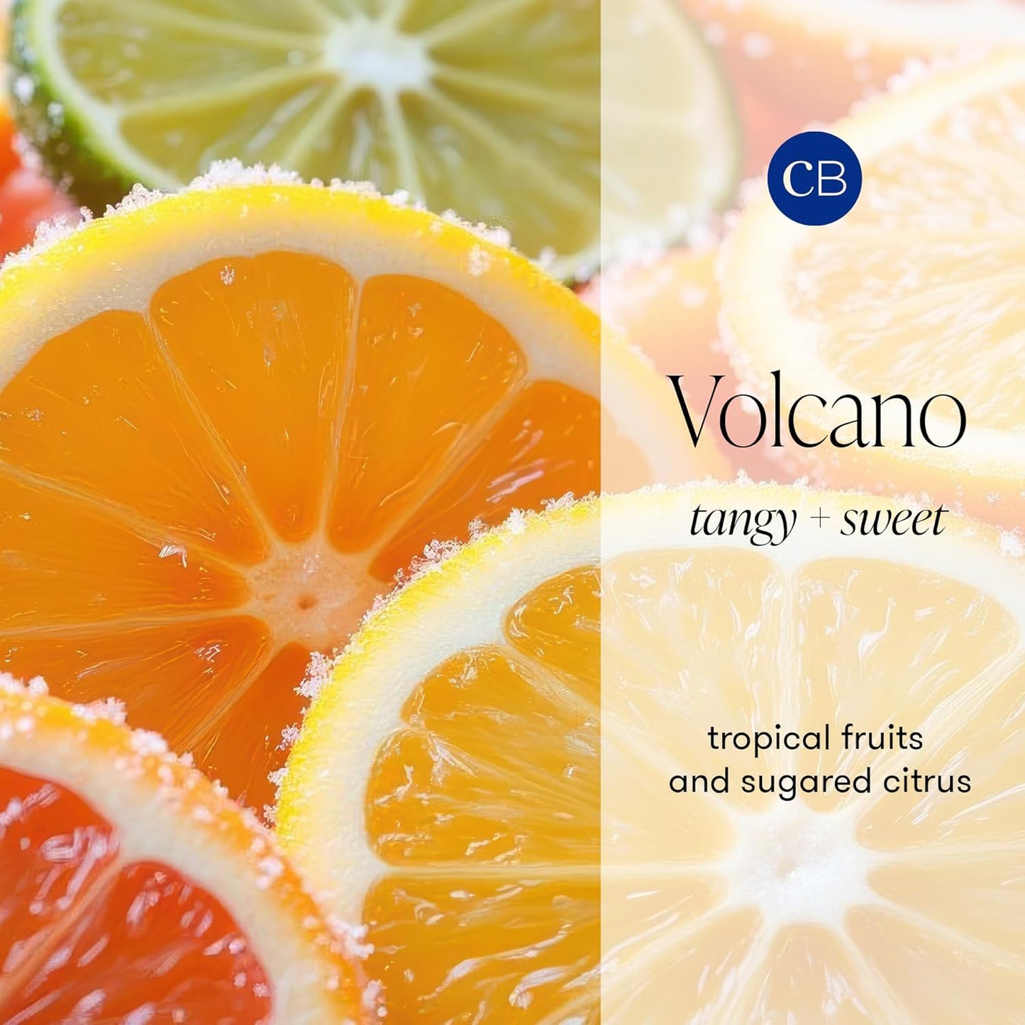Diffuser Oil Refill - Premium Fragrance Oil - Use with Electric or Ultrasonic Diffusers for Home - Long Lasting Sugared Citrus Scent (Volcano, 0.5 Fl Oz)