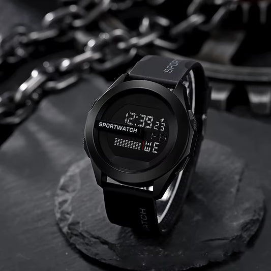 Sport Electronic Watch for Man Luxury Digital Wristwatch Stopwatch Luminous with Date Week Waterproof Men Watches